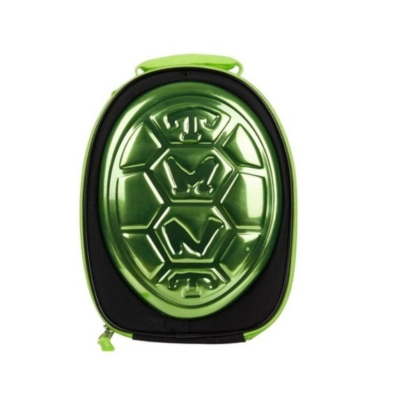 Nickelodeon Kids' Lunch Bag – TMNT black green zipper insulated childcare New OS - Picture 1 of 5